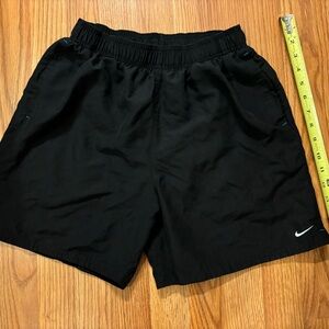 Nike, size medium, black gym shorts for men